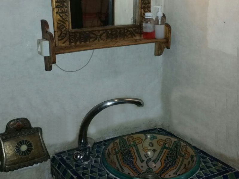 Chambre double shehrazade de riad à marrakech pas cher